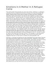 Illustrative PwnHero archive thumbnail for Emotions In A Mother In A Refugee Camp; source document not shown