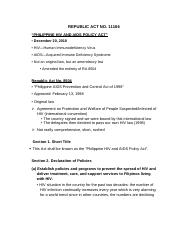 Illustrative PwnHero archive thumbnail for Philippine HIV and AIDS Policy Act: Key Provisions and Impacts; source document not shown
