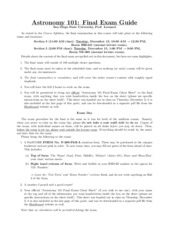 Illustrative PwnHero archive thumbnail for Final Exam Astro101; source document not shown