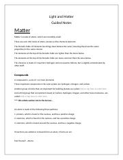 Illustrative PwnHero archive thumbnail for Light and Matter - Guided Notes; source document not shown