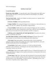 Illustrative PwnHero archive thumbnail for Buddhism Study Guide; source document not shown