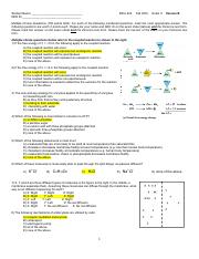 Illustrative PwnHero archive thumbnail for Exam II Version B with answers; source document not shown