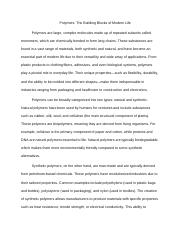 Illustrative PwnHero archive thumbnail for Polymers The Building Blocks of Modern Life; source document not shown