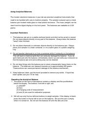 Illustrative PwnHero archive thumbnail for Using Analytical Balances; source document not shown