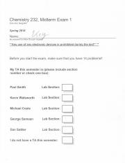 Illustrative PwnHero archive thumbnail for 232 exam1 S18 key; source document not shown
