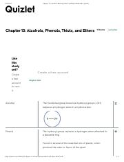 Illustrative PwnHero archive thumbnail for Chapter 13 Alcohols, Phenols, Thiols, and Ethers Flashcards Quizlet; source document not shown