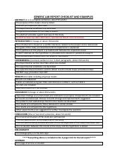 Illustrative PwnHero archive thumbnail for GENERIC LAB REPORT CHECKLIST; source document not shown