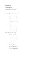 Illustrative PwnHero archive thumbnail for C 103 Speech of Intro Outline Handout; source document not shown