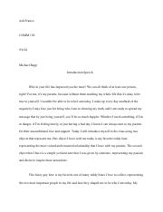 Illustrative PwnHero archive thumbnail for INTRO SPEECH COMM 103; source document not shown