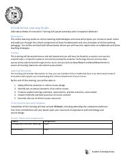 Illustrative PwnHero archive thumbnail for online learning studio - syllabus; source document not shown