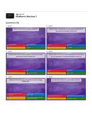 Illustrative PwnHero archive thumbnail for Midterm Review 1 - Details - Kahoot!; source document not shown