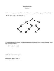 Illustrative PwnHero archive thumbnail for Problem Sheet #5 Solution; source document not shown