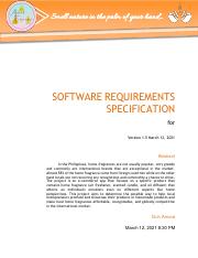 Illustrative PwnHero archive thumbnail for Group 3 - Software Requirement Specification; source document not shown