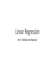 Illustrative PwnHero archive thumbnail for Lecture 17 - Linear regression - Part 3 - Multiple Linear Regression; source document not shown