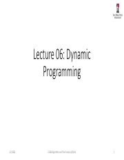 Illustrative PwnHero archive thumbnail for lecture06 dynamic programming; source document not shown
