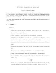 Illustrative PwnHero archive thumbnail for Study Guide Midterm 1; source document not shown