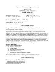 Illustrative PwnHero archive thumbnail for SYLLABUS 325 Spring Semester 2017; source document not shown