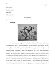 Illustrative PwnHero archive thumbnail for Essay Exam 2 FINAL; source document not shown