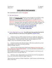 Illustrative PwnHero archive thumbnail for Study Guide for Final Exam Fall 2016; source document not shown