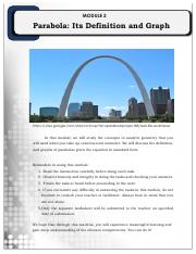 Illustrative PwnHero archive thumbnail for PreCalculus Module 2 - Parabola; source document not shown