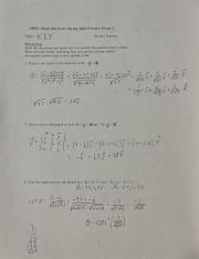 Illustrative PwnHero archive thumbnail for Practice Exam 1 Key SP2023; source document not shown