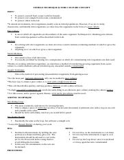 Illustrative PwnHero archive thumbnail for (Notes) Aseptic Techniques; source document not shown