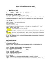 Illustrative PwnHero archive thumbnail for Bowel Elimination and Nutrition Notes; source document not shown