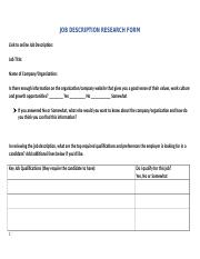 Illustrative PwnHero archive thumbnail for JOB DESCRIPTION RESEARCH FORM-Fall 2021; source document not shown