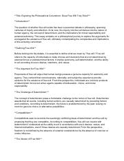 Illustrative PwnHero archive thumbnail for Philosophy Paper - Does Free Will Exist?; source document not shown