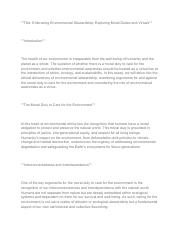 Illustrative PwnHero archive thumbnail for Philosophy Paper - Environment; source document not shown