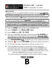 Illustrative PwnHero archive thumbnail for Physics180B Fall2018 Test1 FormB Solns; source document not shown