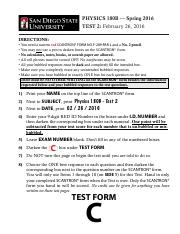 Illustrative PwnHero archive thumbnail for Physics180B Spring2016 Test2 FormCSolns; source document not shown