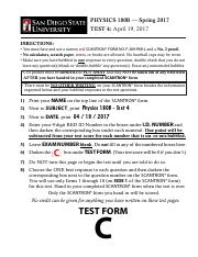 Illustrative PwnHero archive thumbnail for Physics180B Spring2017 Test4 FormCSolns; source document not shown