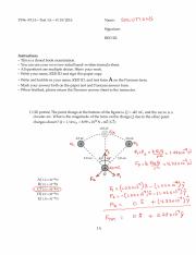 Illustrative PwnHero archive thumbnail for Physics 196 Test 1A; source document not shown