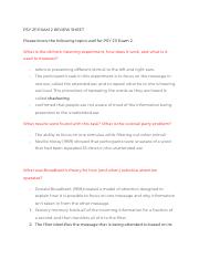 Illustrative PwnHero archive thumbnail for PSY 211 EXAM 2 REVIEW SHEET; source document not shown