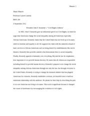 Illustrative PwnHero archive thumbnail for John F Kennedy's Civil Rights Adress; source document not shown