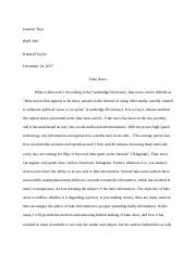 Illustrative PwnHero archive thumbnail for RWS 200 - fake news essay (Thursday); source document not shown
