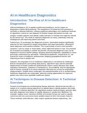 Illustrative PwnHero archive thumbnail for AI in Healthcare Diagnostics; source document not shown